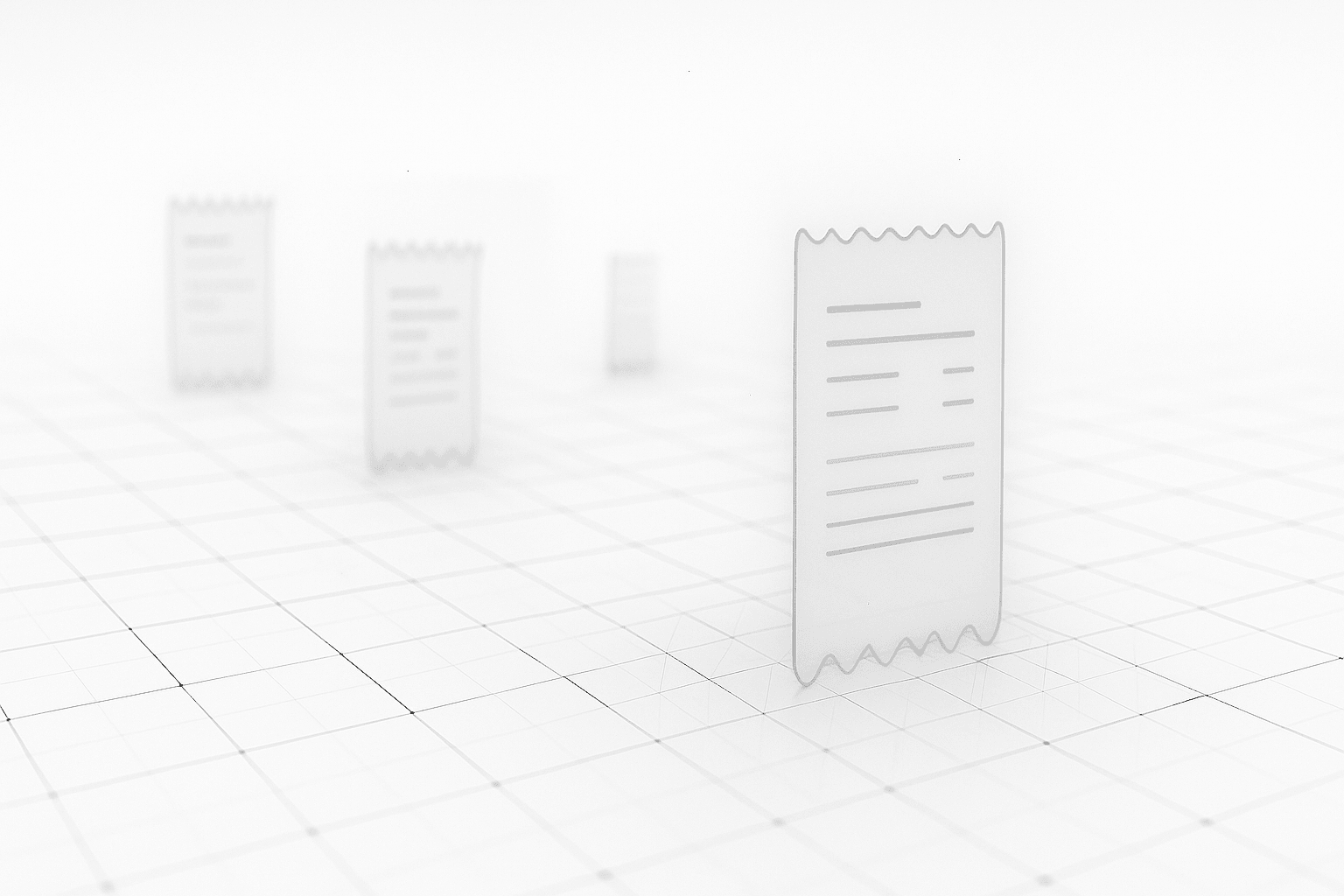 Digital receipts background